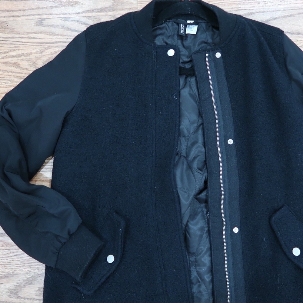 *** SOLD! Bomber jacket/coat, black